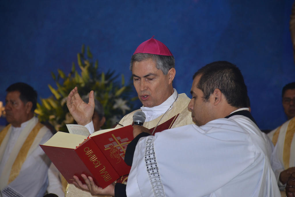 El obispo Luis Martín Barraza tomó el cargo el 29 de noviembre del 2017; es originario de Camargo, Chihuahua. (EL SIGLO DE TORREÓN)