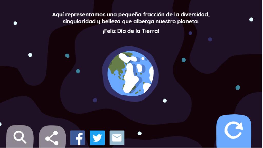 Celebra Google el Día de la Tierra con Doodle interactivo