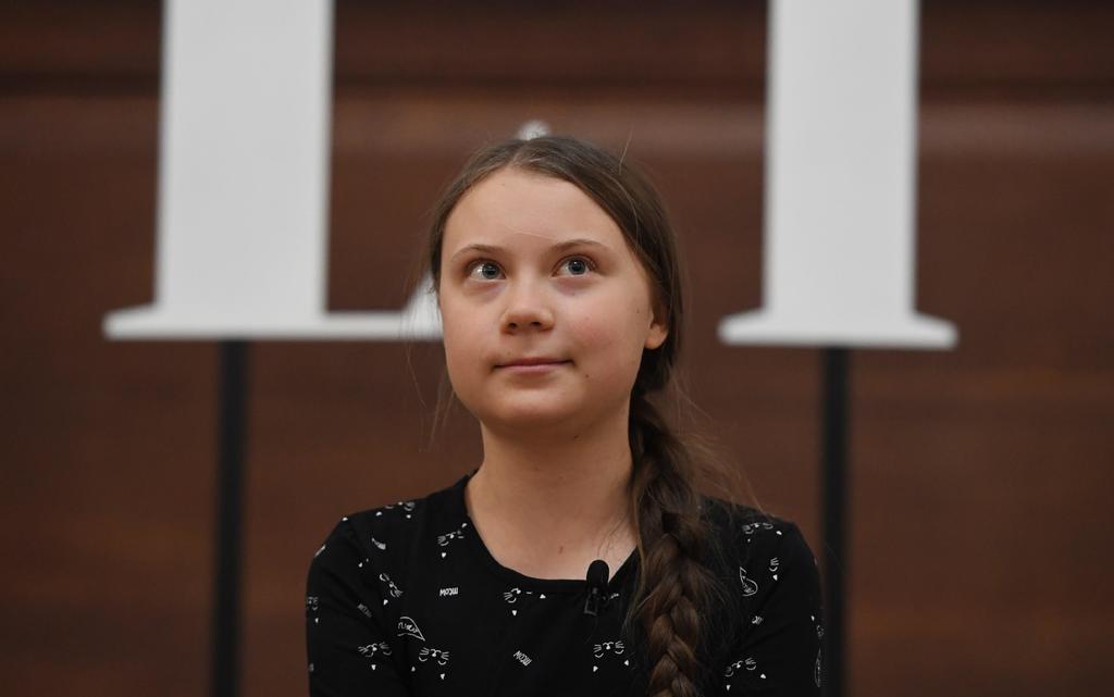 Greta Thunberg dice que no abandonará hasta que Suecia, su país, cumpla con los Acuerdos de París. (EFE)