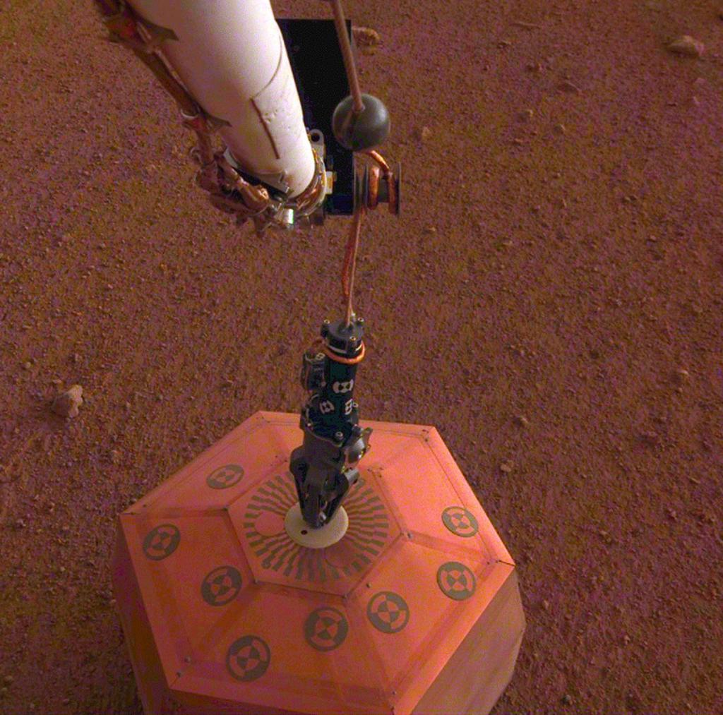 InSight, detector del primer 'aparente' sismo registrado en Marte