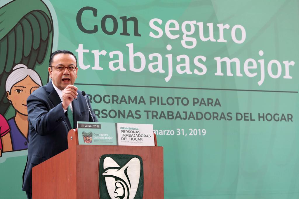 Germán Martínez Cázares, titular del IMSS, acusó que en el outsourcing hay una 'simulación criminal'. (ARCHIVO) 