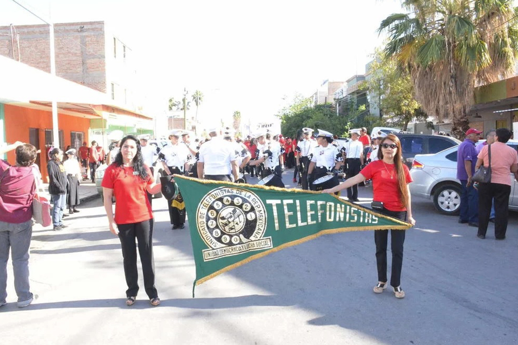 Analizan sindicatos mayoritarios la posibilidad de retomar desfile para conmemorar el Día del Trabajo en Gómez Palacio. (EL SIGLO DE TORREÓN)