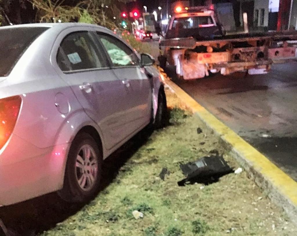 El accidente ocurrió en la zona Centro de la ciudad de Torreón. (EL SIGLO DE TORREÓN)