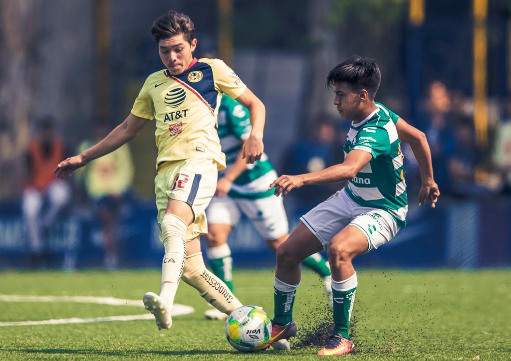 El próximo domingo en las instalaciones de Territorio Santos Modelo, los Guerreros Sub-17 que ya aseguraron jugar la liguilla, recibirán a la escuadra de Pumas, en la última jornada del torneo regular. (ESPECIAL)