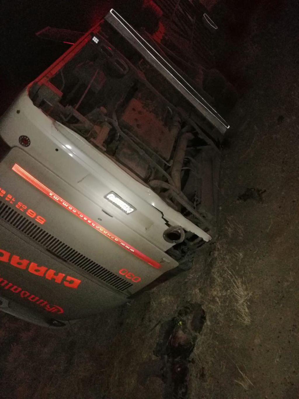 Mueren 11 personas en accidente de autobús; se dirigían a Torreón