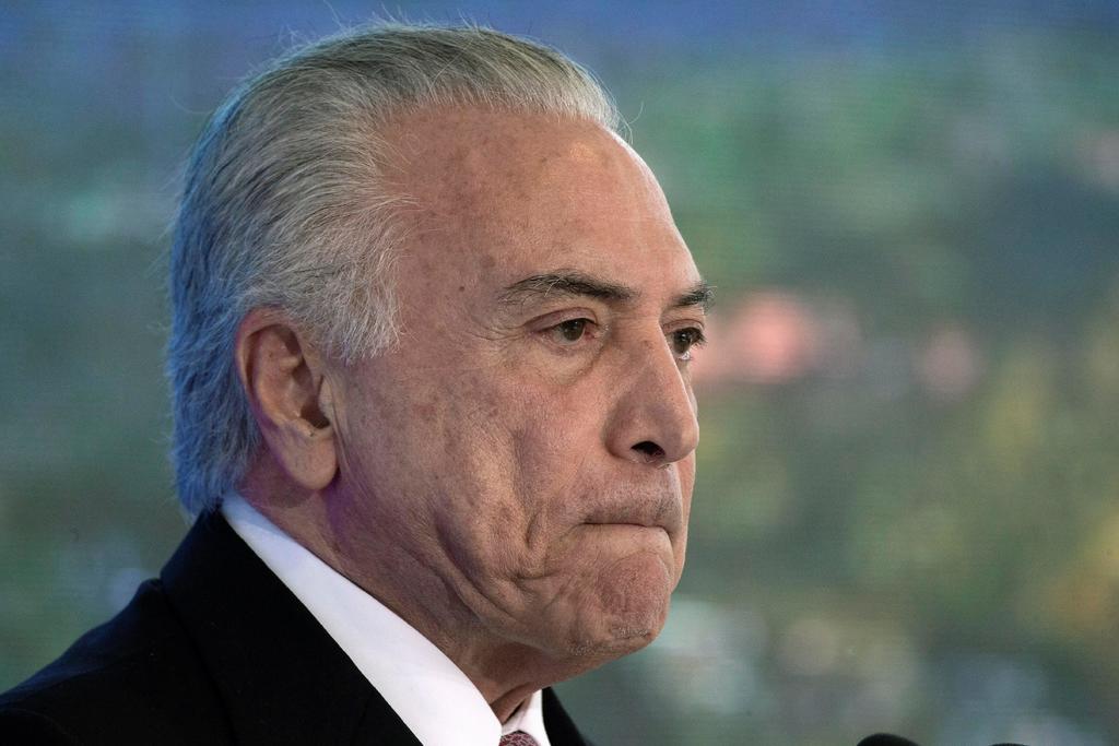 Justicia brasileña abre nuevo caso por corrupción a expresidente de Brasil, Michel Temer. (EFE)