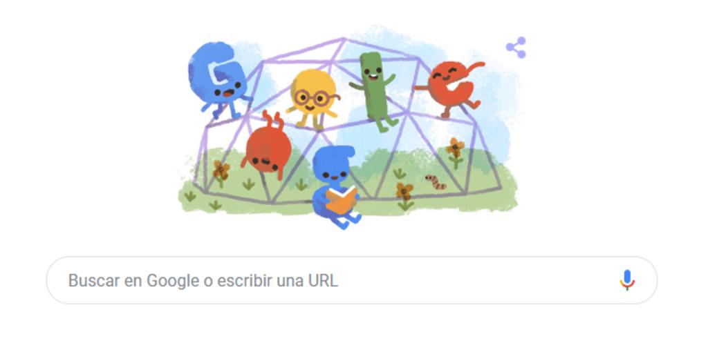Desea Google feliz Día del Niño con doodle