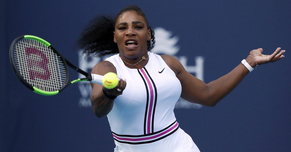 Serena Williams no ha jugado desde que se retiró previo al Abierto de Miami en marzo, por una lesión en la rodilla izquierda. (ARCHIVO)