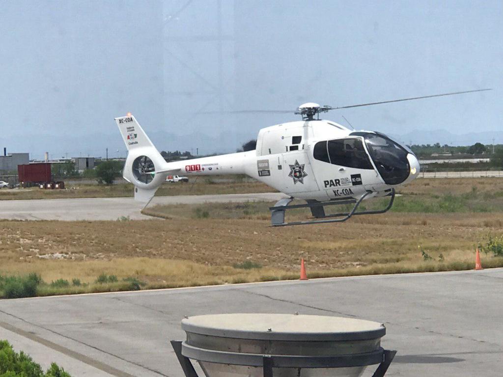 El avistamiento aéreo permitió ubicar los restos de la aeronave en una zona montañosa de difícil acceso en la zona serrana del municipio de Ocampo, Coahuila, cerca del Ejido La Rosita. (Sergio A. Rodriguez)