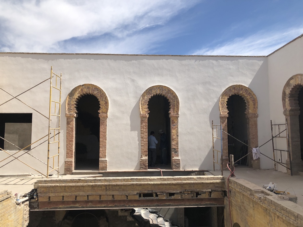 Avanza reconstrucción de Casa Mudéjar en Torreón