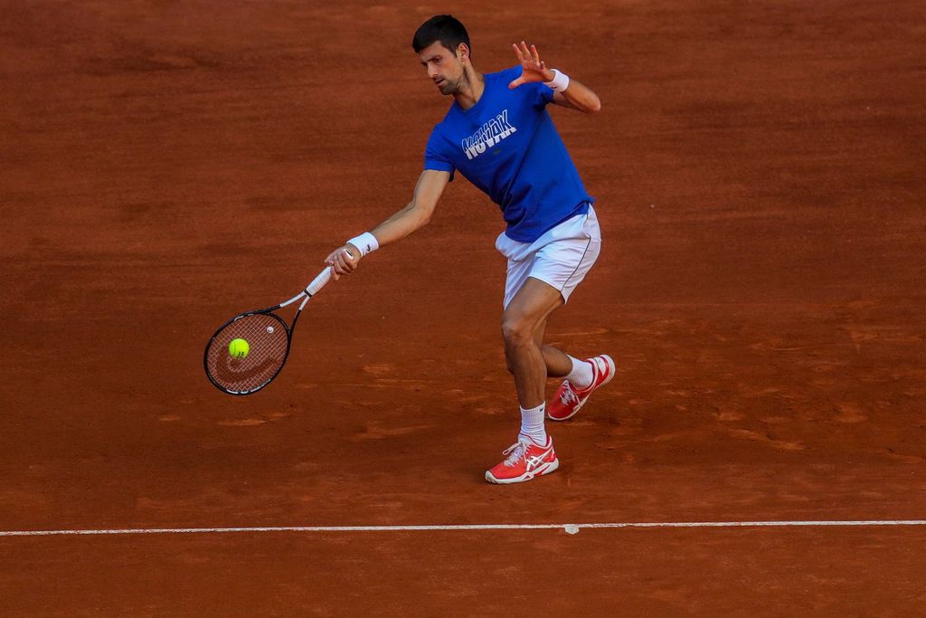 El serbio Novak Djokovic debuta hoy en la segunda ronda del Abierto de Madrid. (EFE)