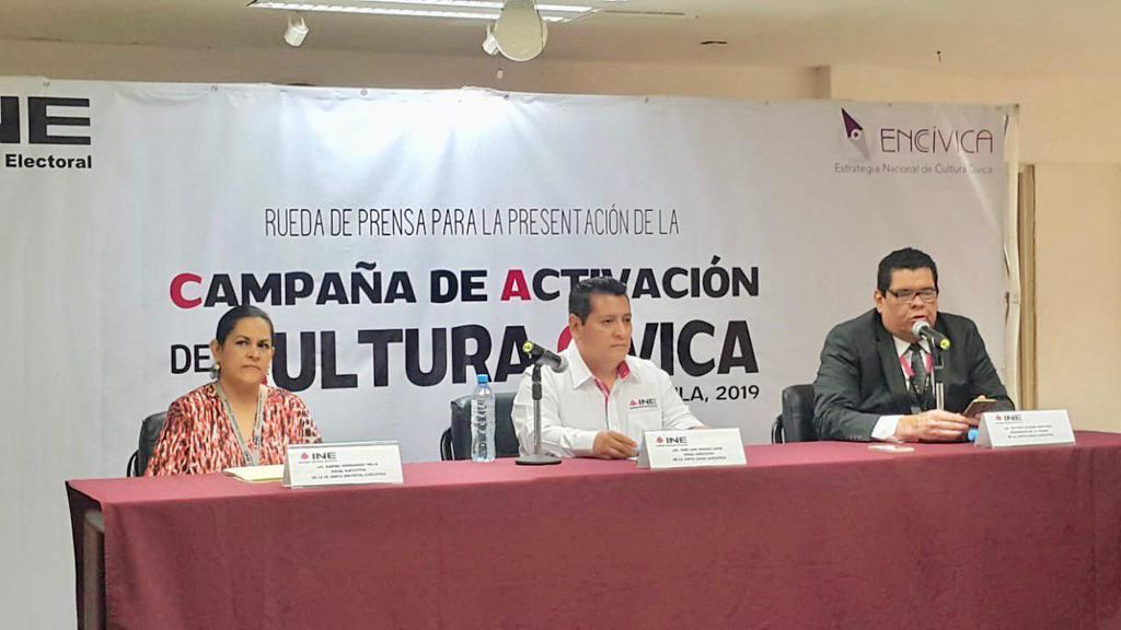 El Instituto Nacional  Electoral  de Coahuila  realizó la presentación   de la  ' Campaña  de Activación  de Cultura Cívica Coahuila 2019'. (EL SIGLO DE TORREÓN)