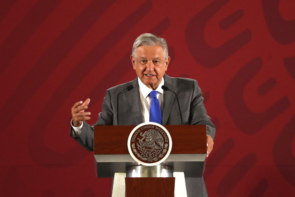 López Obrador cierra la semana con su habitual conferencia de prensa matutina desde Palacio Nacional. (ARCHIVO)