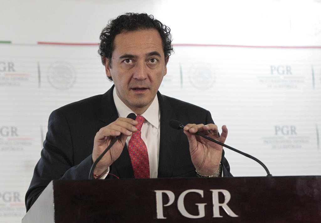 Javier Corral Jurado, gobernador de Chihuahua, presentó esta mañana de viernes una demanda ante la Fiscalía General de la República (FGR) en contra de Alberto Elías Beltrán. (ARCHIVO)