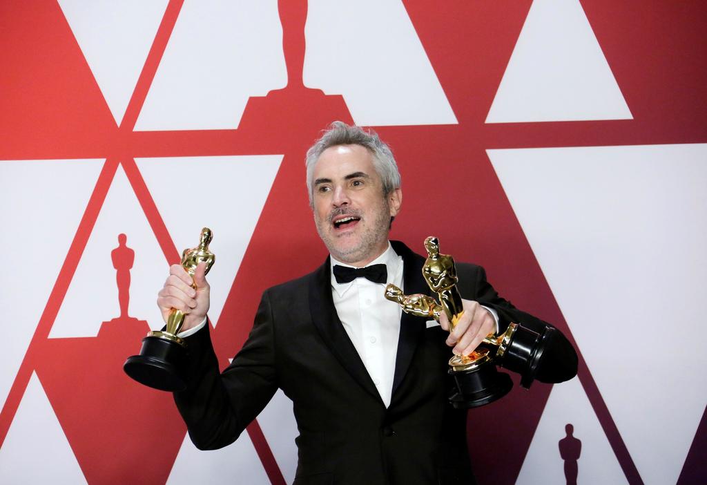Cotizados. En la última entrega del Oscar, el mexicano Alfonso Cuarón se alzó con tres estatuillas. (ARCHIVO)