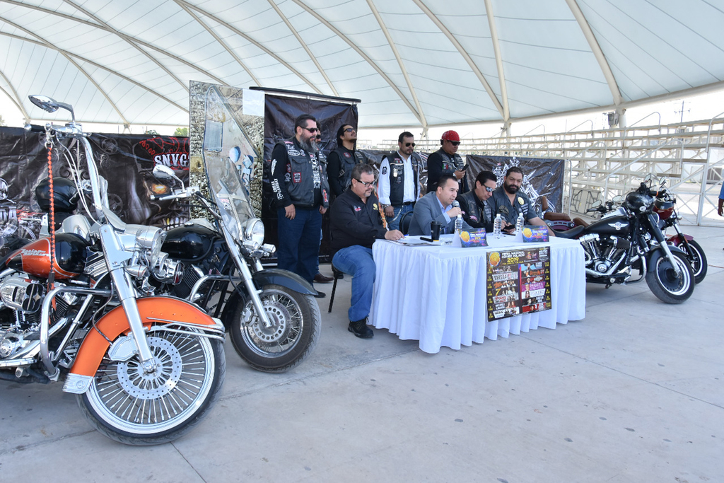 Organizadores dieron a conocer los detalles del encuentro de motociclistas. (EL SIGLO DE TORREÓN)
