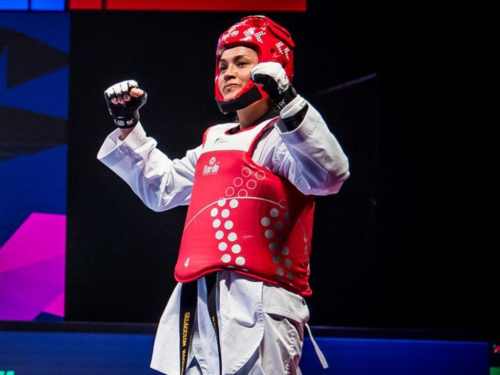 María del Rosario Espinoza ya ha subido al podio en tres ocasiones en Mundiales de taekwondo. (ESPECIAL)