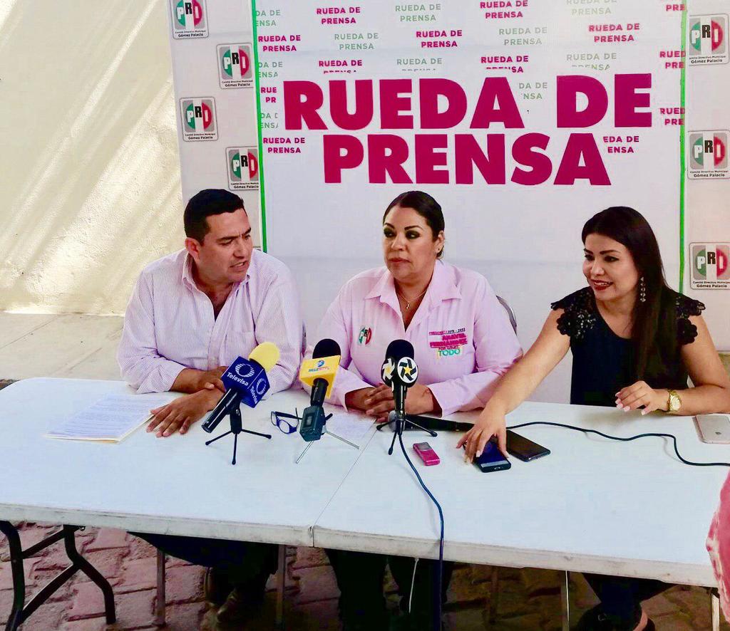 La candidata del PRI declinó participar ayer miércoles según informó el presidente del Consejo Municipal Electoral Víctor Tomás Quiroz Alvarado. (EL SIGLO DE TORREÓN)