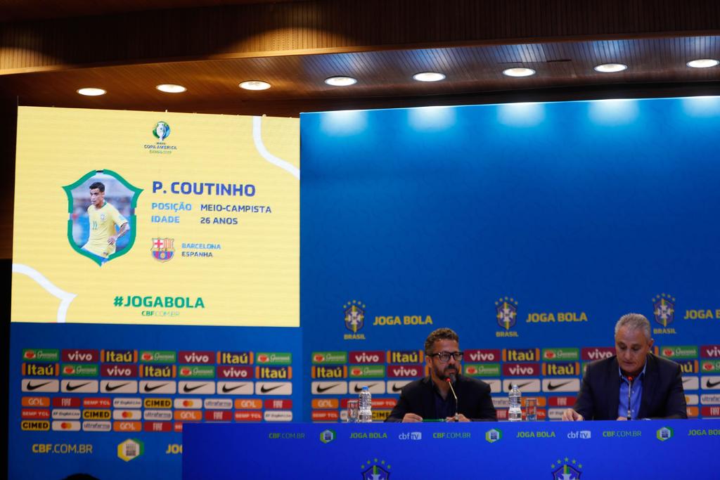 El Director Técnico de Brasil, 'Tite', dio a conocer la lista de convocados para la Copa América 2019, en la que serán los anfitriones.