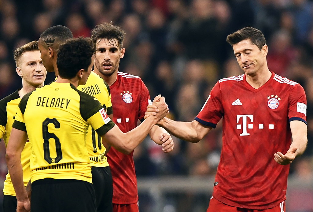 Dos veces se han enfrentado en duelos directos esta temporada Borussia Dortmund y Bayern Múnich, dominando en su totalidad el equipo amarillo, contabilizando dos victorias en la Bundesliga.