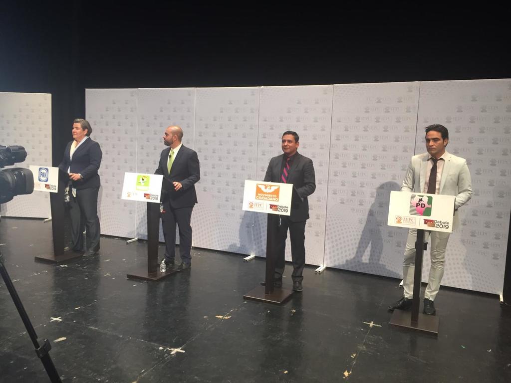 Participan 4 de 7 candidatos a la alcaldía de Gómez Palacio en debate