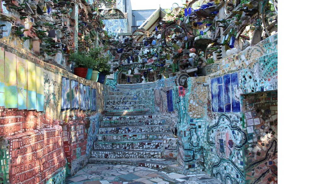 Reconocido. El 'Jardín Mágico' de Isaiah Zagar, el trabajo de más de 20 años de este artista de 80 años, se ha convertido en un atractivo cultural de Filadelfia. El estadounidense ha levantado 220 murales.
