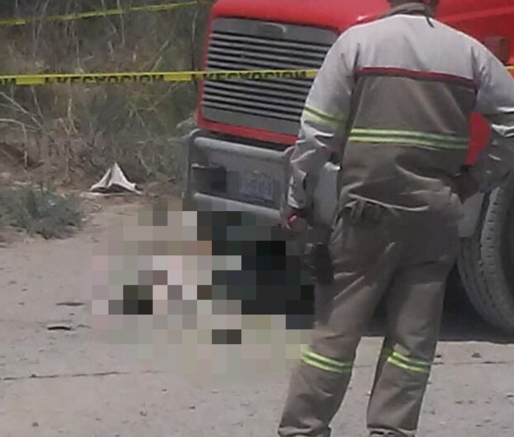El accidente se registró la tarde del pasado jueves en la carretera Tlahualilo-Gregorio García. (EL SIGLO DE TORREÓN)