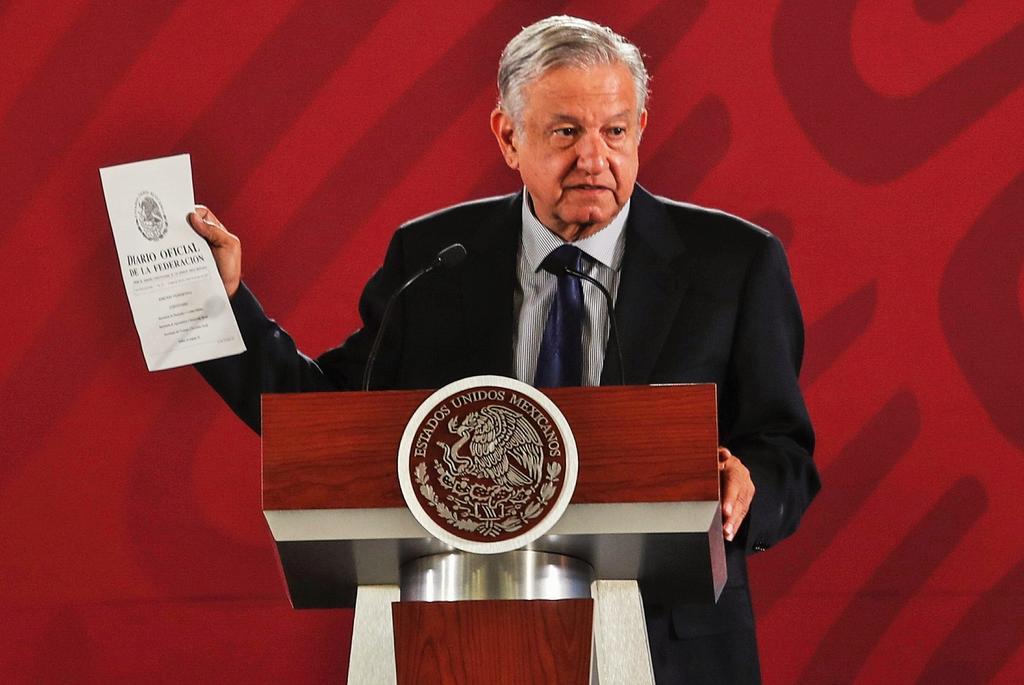 López Obrador elimina las condonaciones de impuestos a grandes contribuyentes. (NOTIMEX)