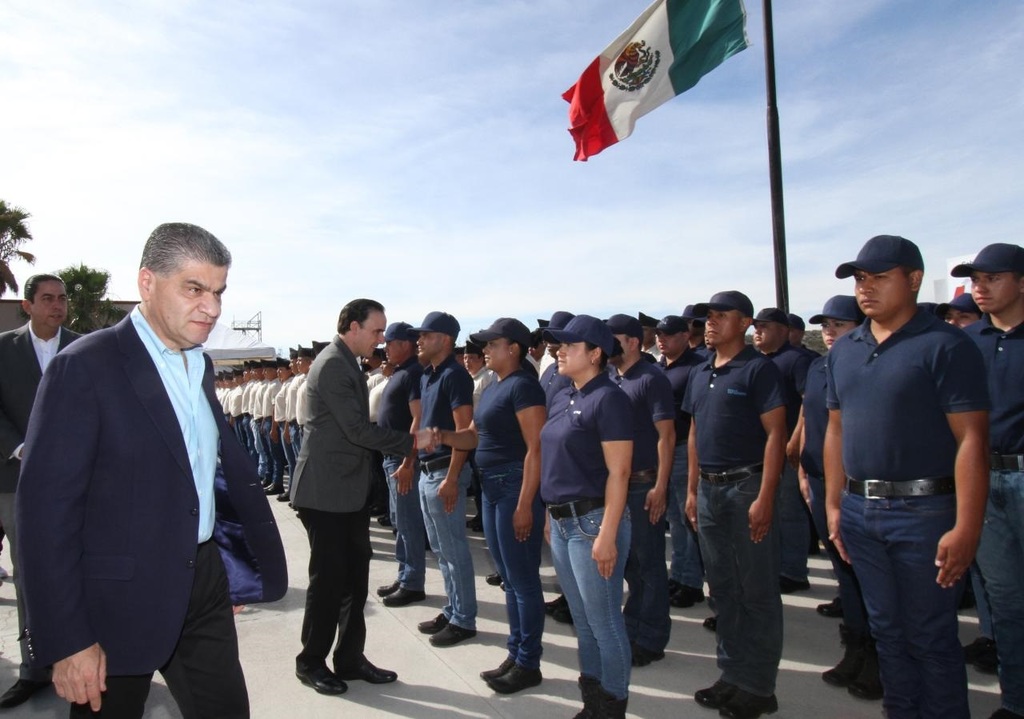 El gobernador Miguel Riquelme se pronunció por el orden y la paz del estado en la apertura del Curso de Formación policial.