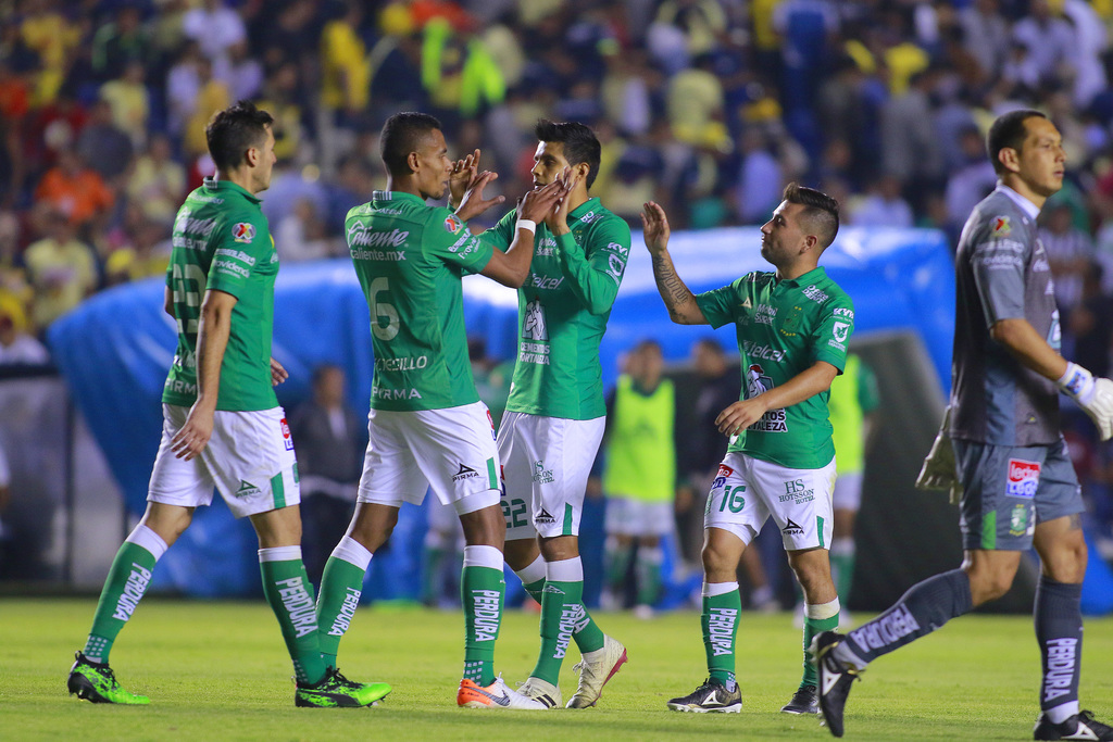 El equipo de León pudo avanzar a la final del Torneo Clausura 2019 de la Liga Bancomer MX, luego de eliminar al América pese a haber perdido el partido de vuelta en el Estadio León por marcador de 1-0. (EFE)