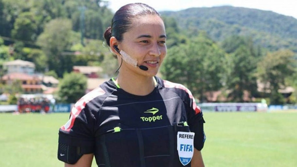 Edina Alves tuvo una participación en 2017 en el Campeonato Brasileiro Serie B, en el partido Figueirense contra Paysandu. (EFE)