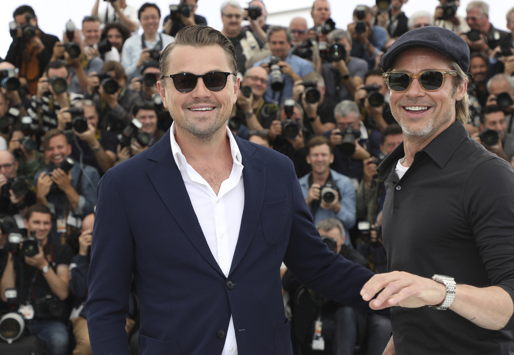 Brad Pitt y Leo DiCaprio, la revolución de Cannes