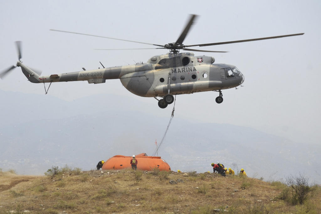 La Semar informó que realiza labores de búsqueda de la tripulación del helicóptero MI-17. (ARCHIVO)