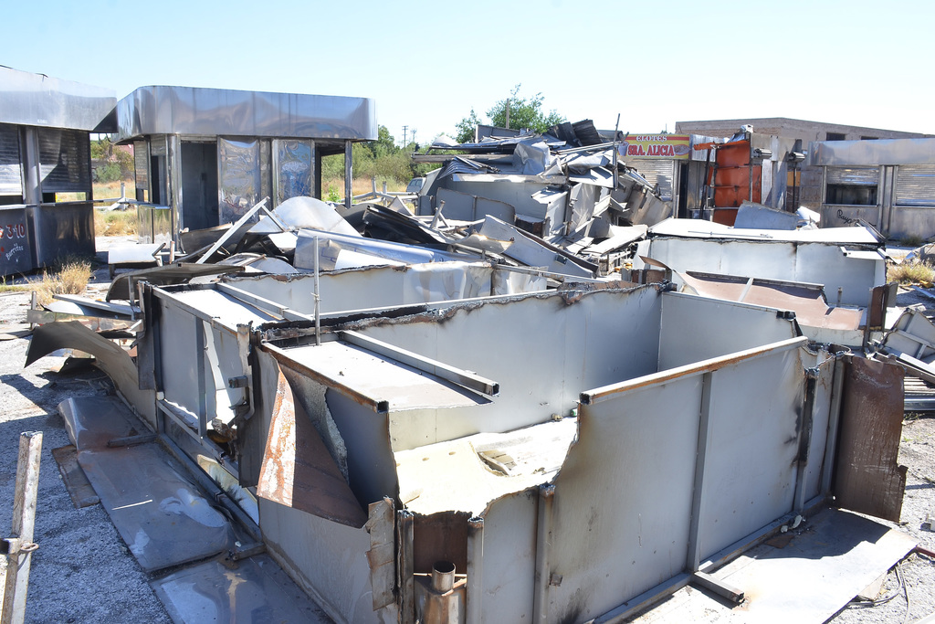 Desde que se desmontó el material reciclable causó polémica entre el Gobierno de Jorge Zermeño y la fracción del PRI en el Cabildo de Torreón, ya que acusaban una compra-venta irregular. (FERNANDO COMPEÁN)