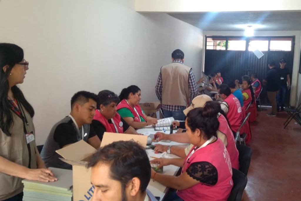 Llegaron 109 mil 199 boletas electorales para 191 casillas en Lerdo. Ya se encuentran resguardadas en la bodega en el Consejo Electoral. (EL SIGLO DE TORREÓN)