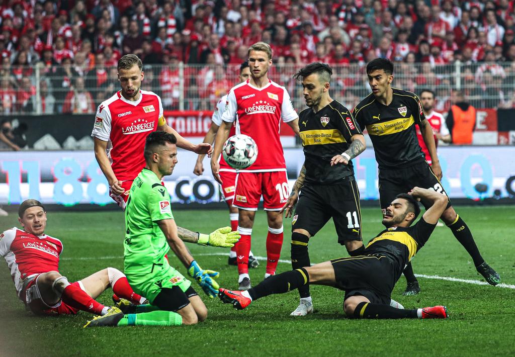 El encuentro por la Bundesliga entre Unión Berlín y Stuttgart fue intenso. (AGENCIA)