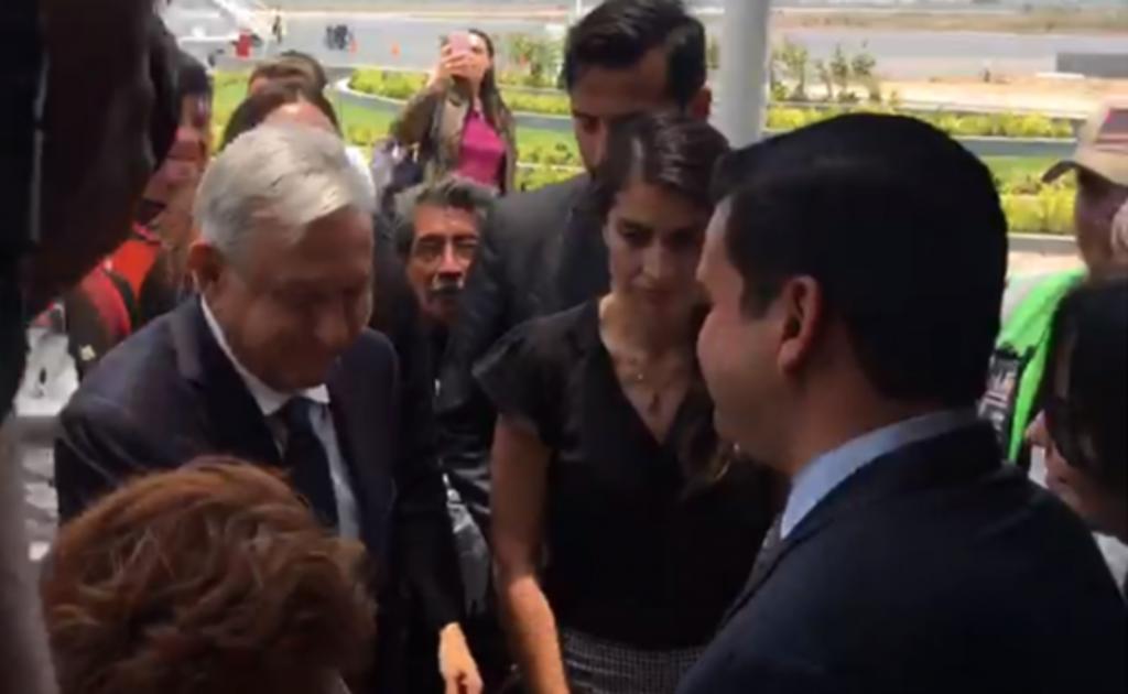 En dicho vuelo viajaba el presidente Andrés Manuel López Obrador y su esposa Beatriz Gutiérrez. (EL UNIVERSAL)