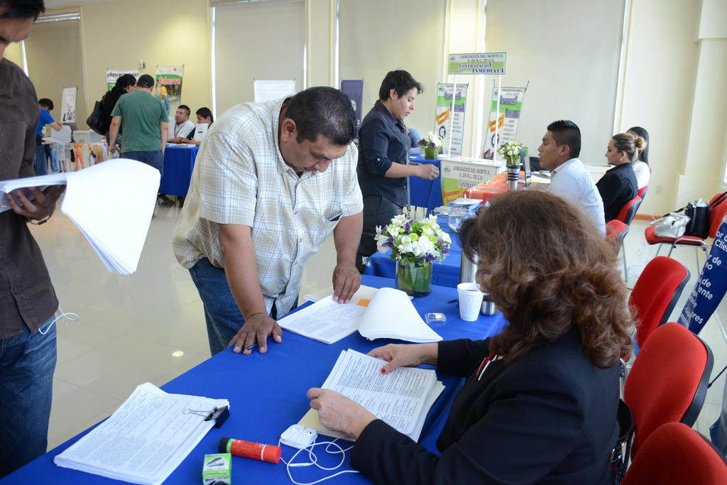 La tasa de desocupación de Coahuila se ubicó en 4.2 por ciento, superior al promedio nacional, según datos del Inegi. (ARCHIVO)