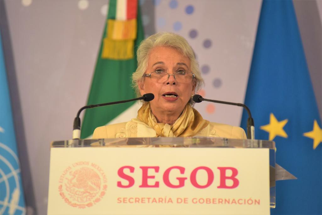La titular de la Secretaría de Gobernación (Segob), Olga Sánchez Cordero, afirmó que el caso del exdirector general de Petróleos Mexicanos (Pemex), Emilio Lozoya Austin, no es una 'cacería de brujas', sino la implementación del Estado de derecho. (NOTIMEX)