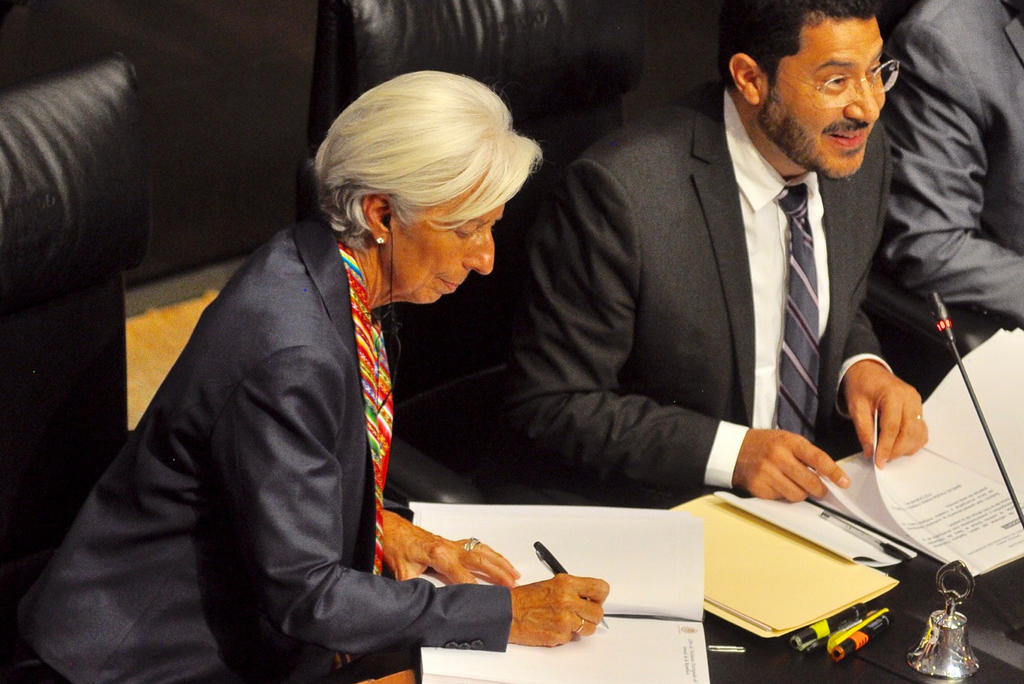La corrupción no ayuda al crecimiento de México, señala la titular del FMI. (ARCHIVO)