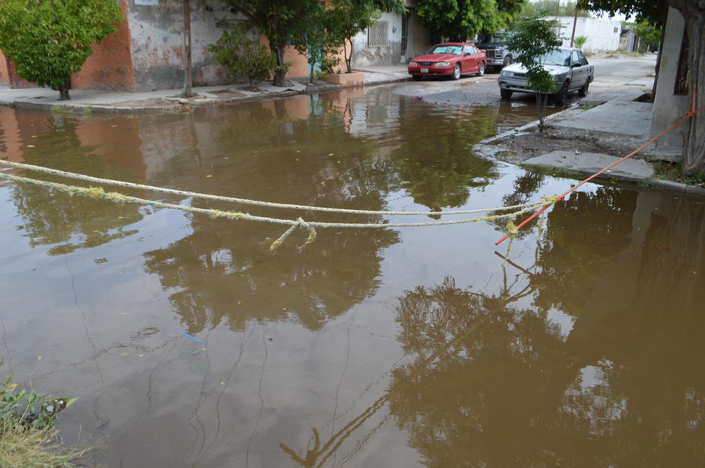 Torreón ya registra sus primeras inundaciones
