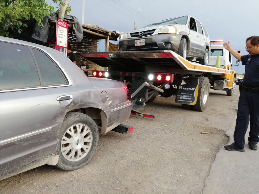 Conductor de camioneta en estado de ebriedad protagoniza accidente en la Torreón - San Pedro.