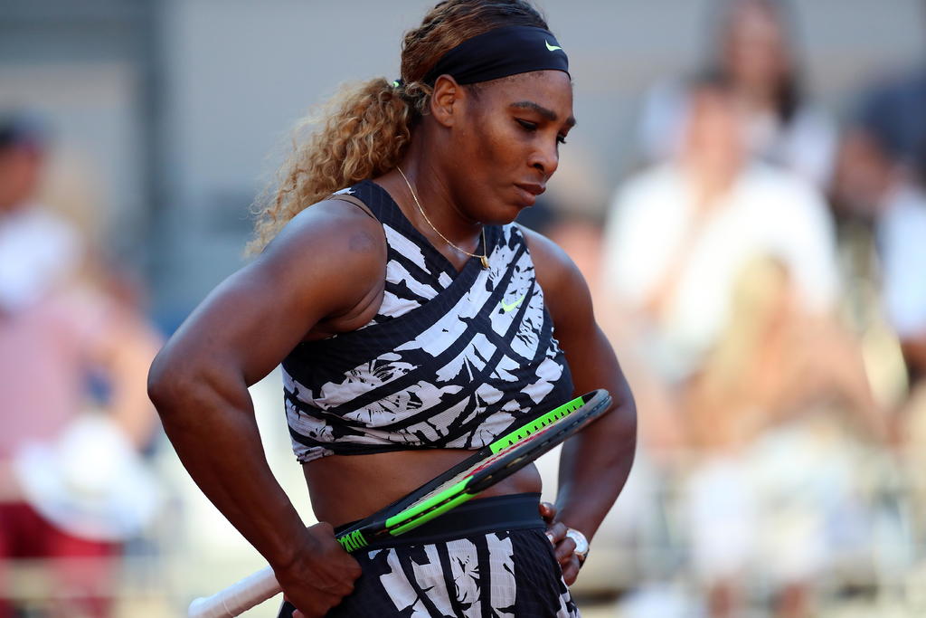 No fue un buen día para Serena Williams, quien perdió 6-2, 7-5 ante Sofia Kenin en la tercera ronda.