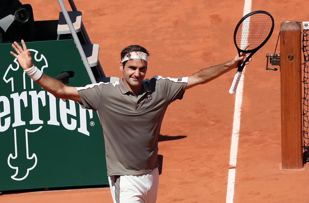 Roger Federer ya está en cuartos de final. (EFE) 