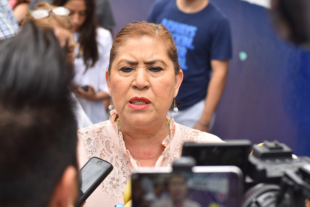 La alcaldesa de Lerdo, María Luisa González Achem, dijo que respetará el resultado de la jornada electoral. (EL SIGLO DE TORREÓN)