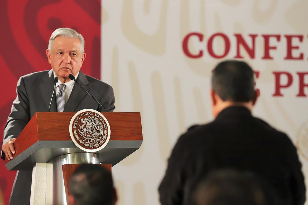 López Obrador advirtió que quien cometa delitos será castigado. (NOTIMEX)