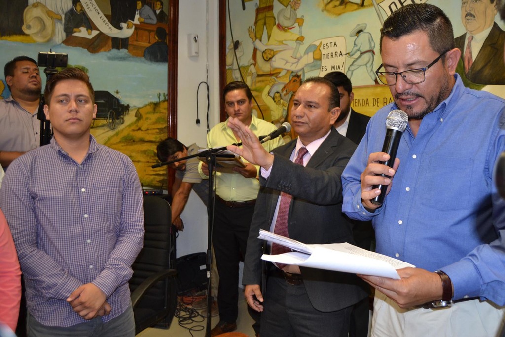 Gerardo Marentes Zamarripa es el nuevo tesorero municipal de Matamoros. (EL SIGLO DE TORREÓN/EDITH GONZÁLEZ)