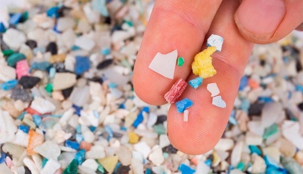 Los microplásticos son pequeños trozos, a veces microscópicos, que surgen de productos más grandes debido a su degradación en el medio ambiente. (ARCHIVO)