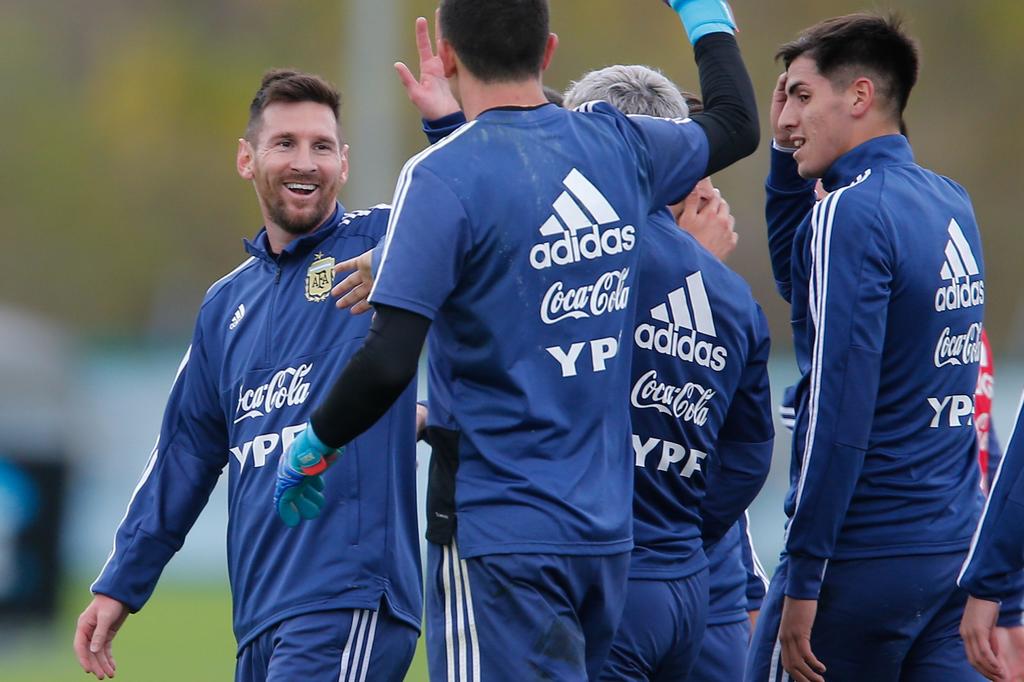 El capitán Lionel Messi le bajó el cartel de favorita a la Argentina para ganar la Copa América. (EFE)
