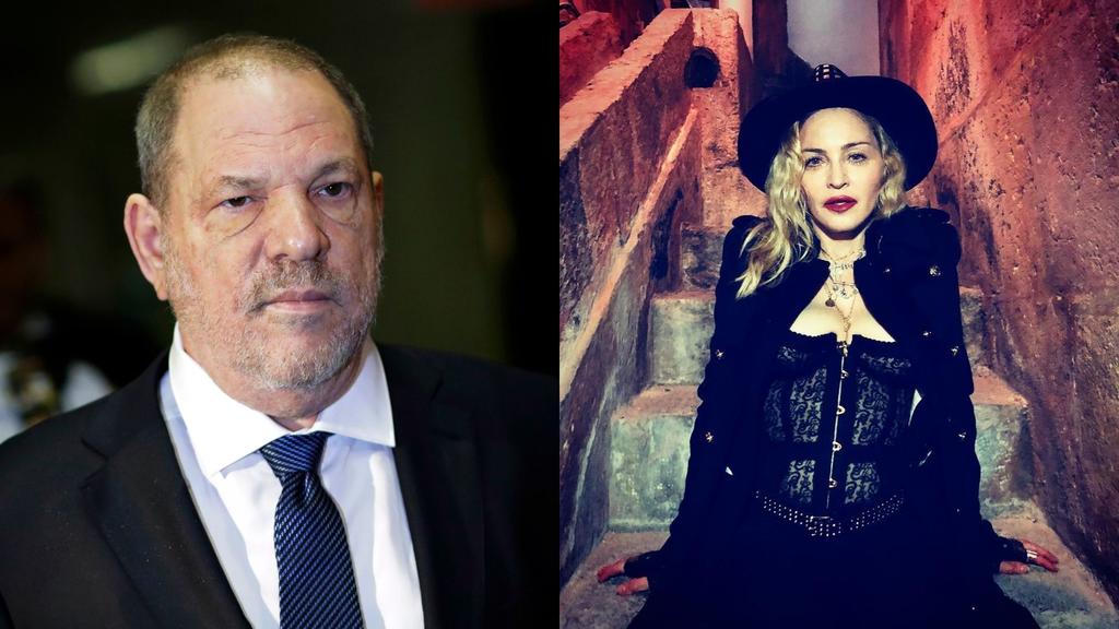 Madonna ha revelado que cuando trabajó en 1991 con Harvey Weinstein, el poderoso productor de Hollywood acusado de abusos sexuales, este cruzó límites.  (ESPECIAL)